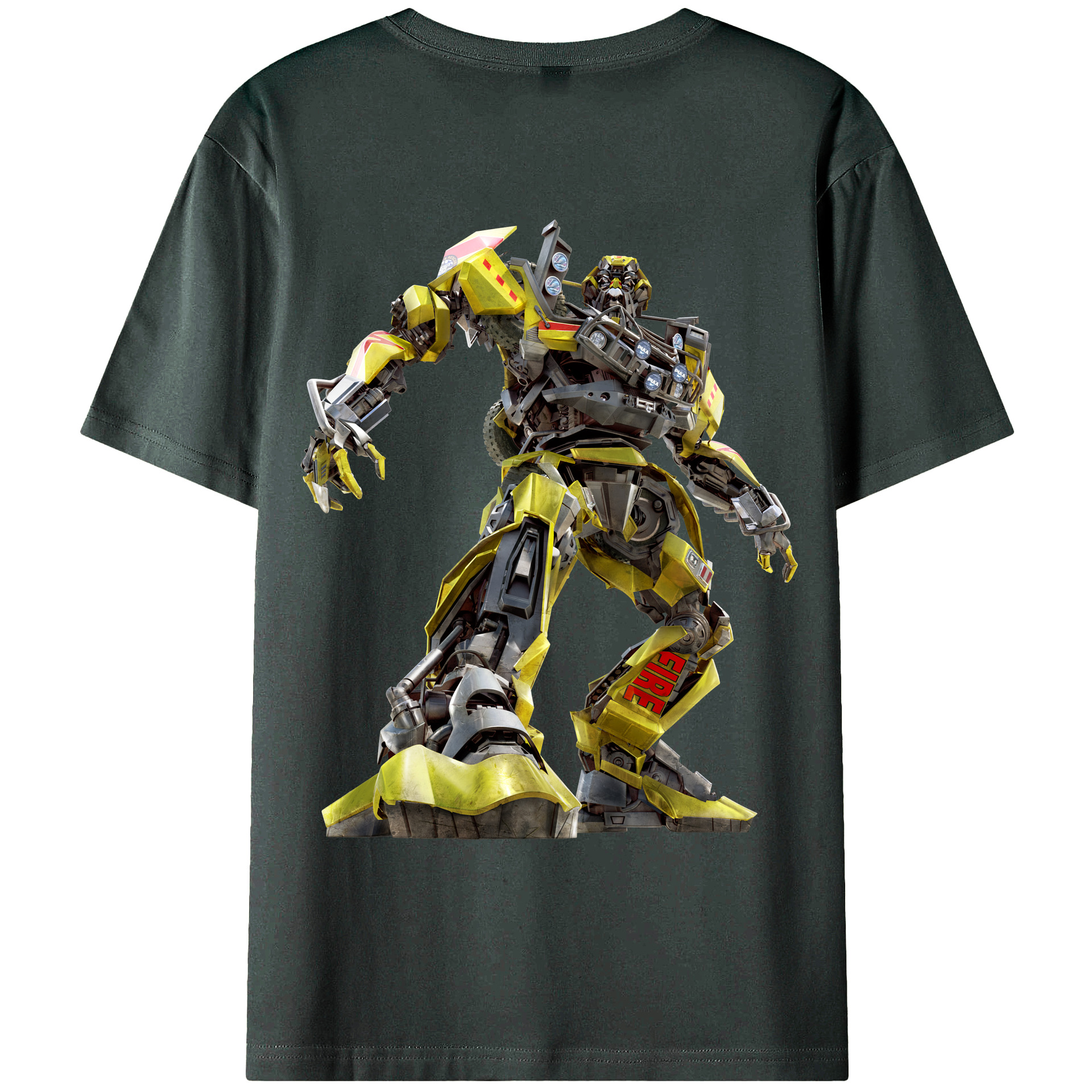 （画像用）  綿100％ メンズ半袖Tシャツ（バックプリント） 通気性